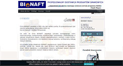 Desktop Screenshot of bionaft.pl